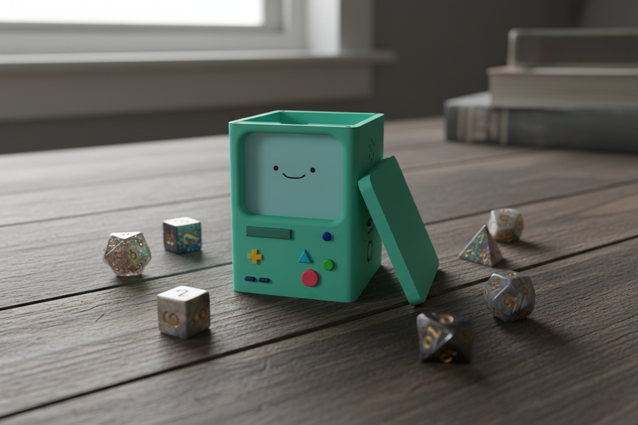 BMO Deckbox (100+ Cards) Magnetic Lid - Front Card Display