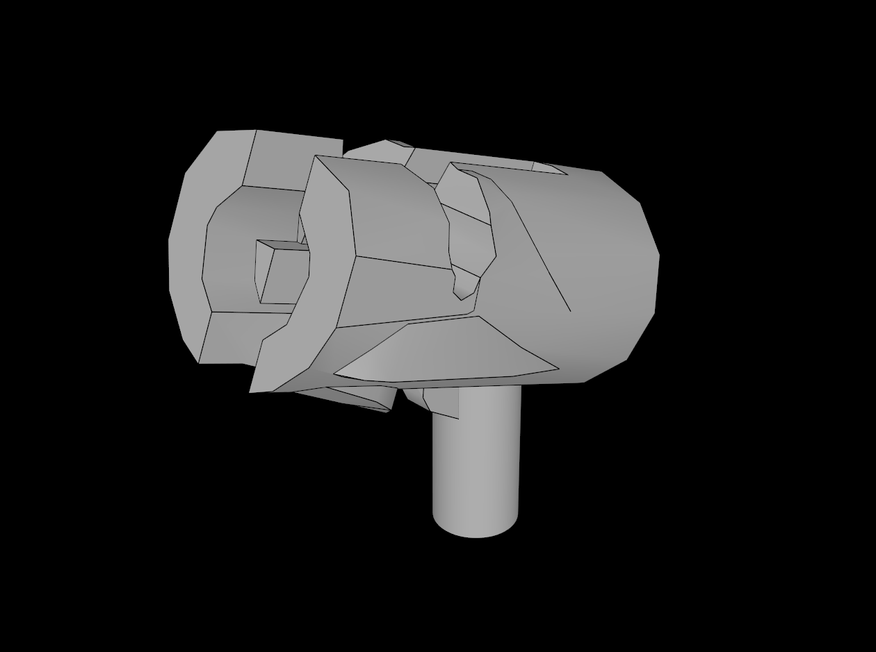 Lego Compatible (15391.dat) Minifig Gun Shooting Blaster
