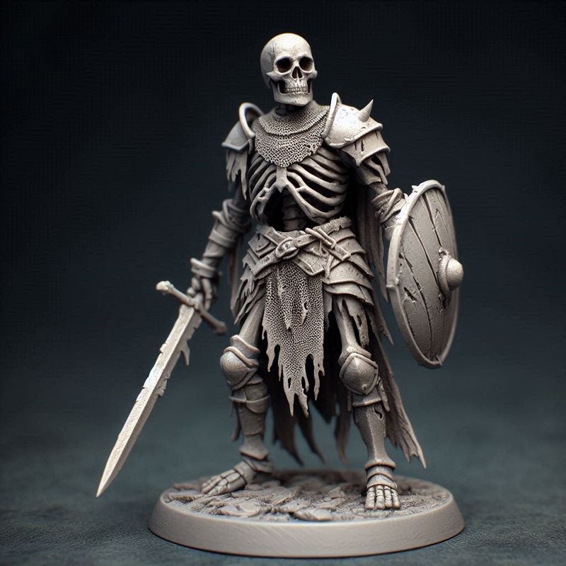 Skeleton Warriors with Swords – Sundered Studios