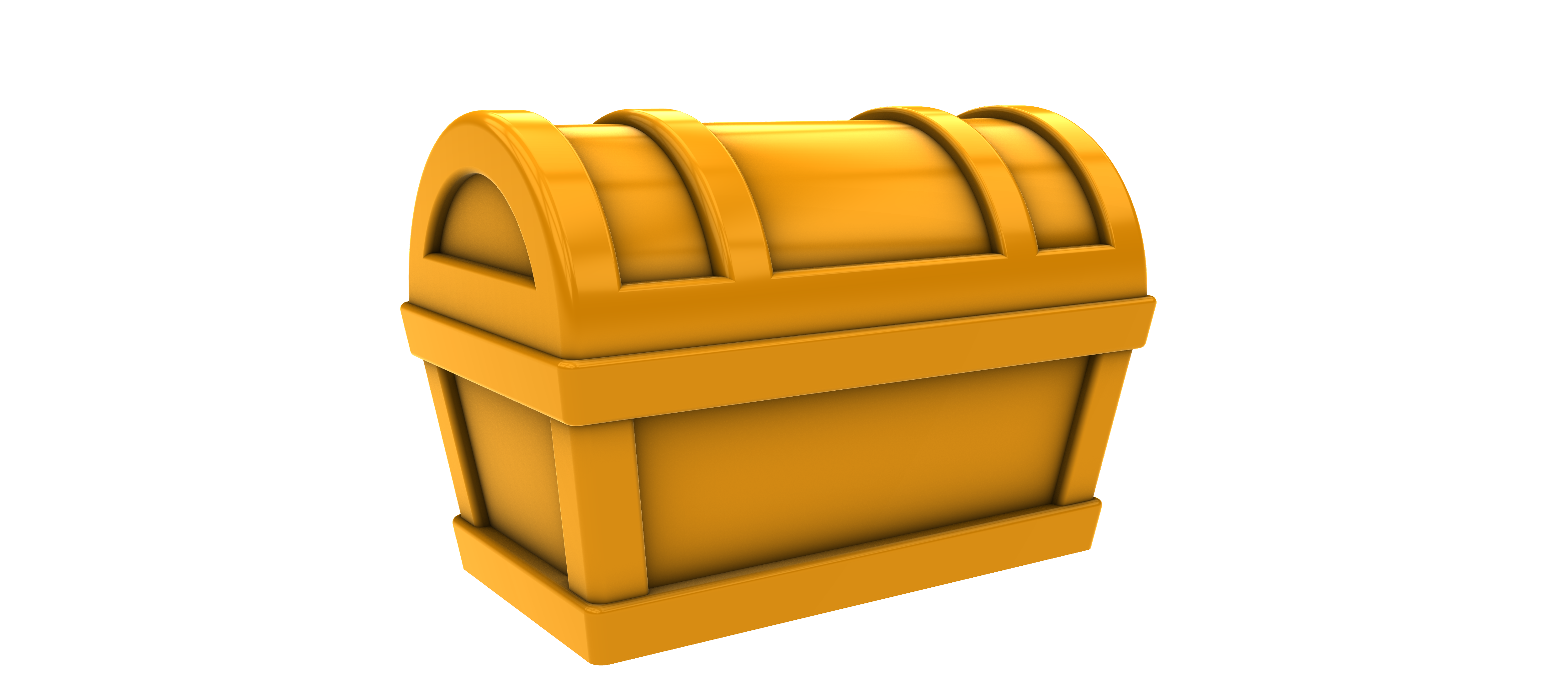 Miniatura 6 do modelo 3D Treasure Chest Container V2