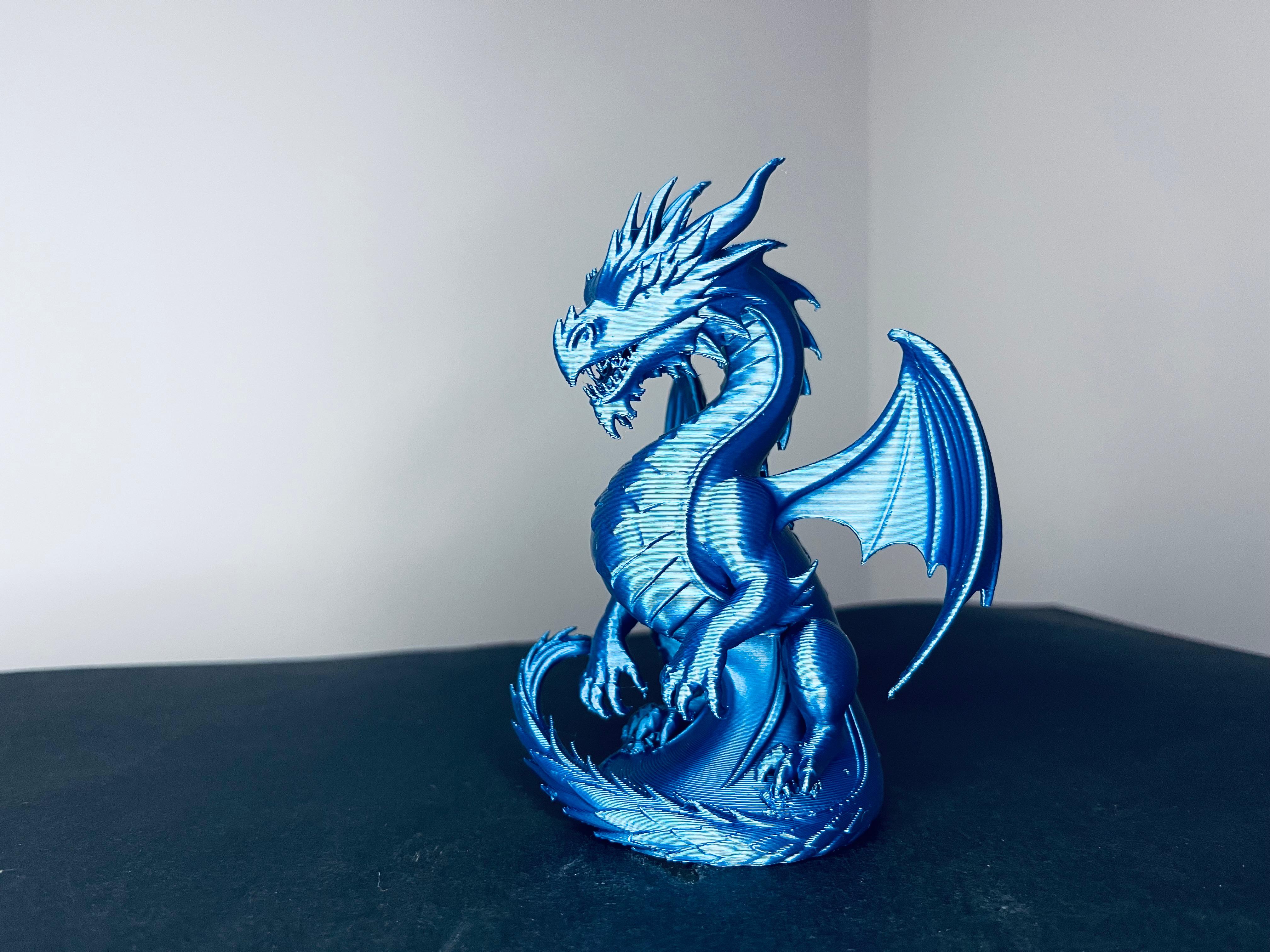 Blue dragon statute — miniatura 2