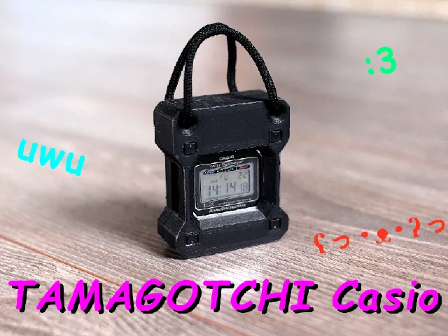TAMAGOTCHI Casio Enclosure