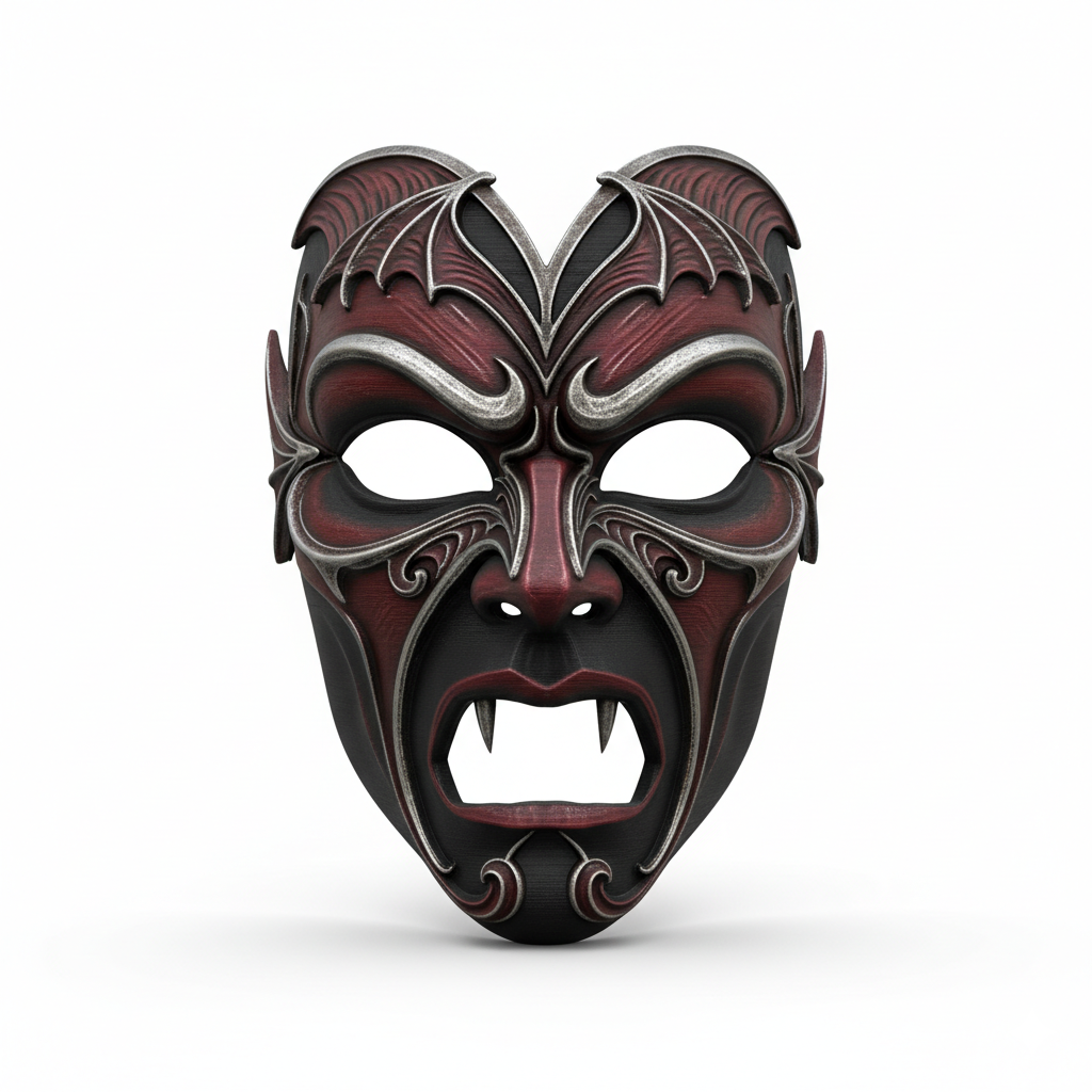 Gothic Vampire Lord, mask, cosplay, wearable, costume, face, helmet