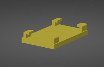 AUTO-VOX 4-claw mount plate