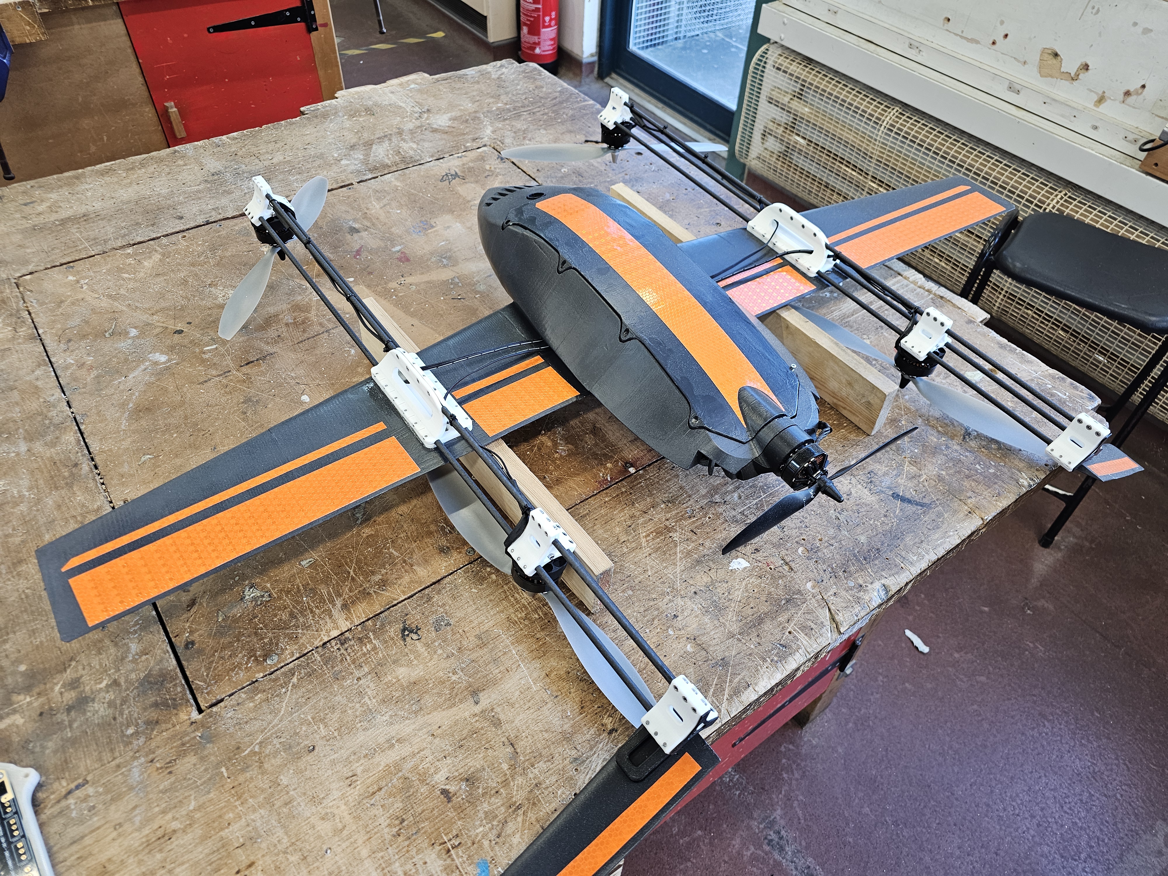Miniatura 9 do modelo 3D Hyperion (Large VTOL UAV)