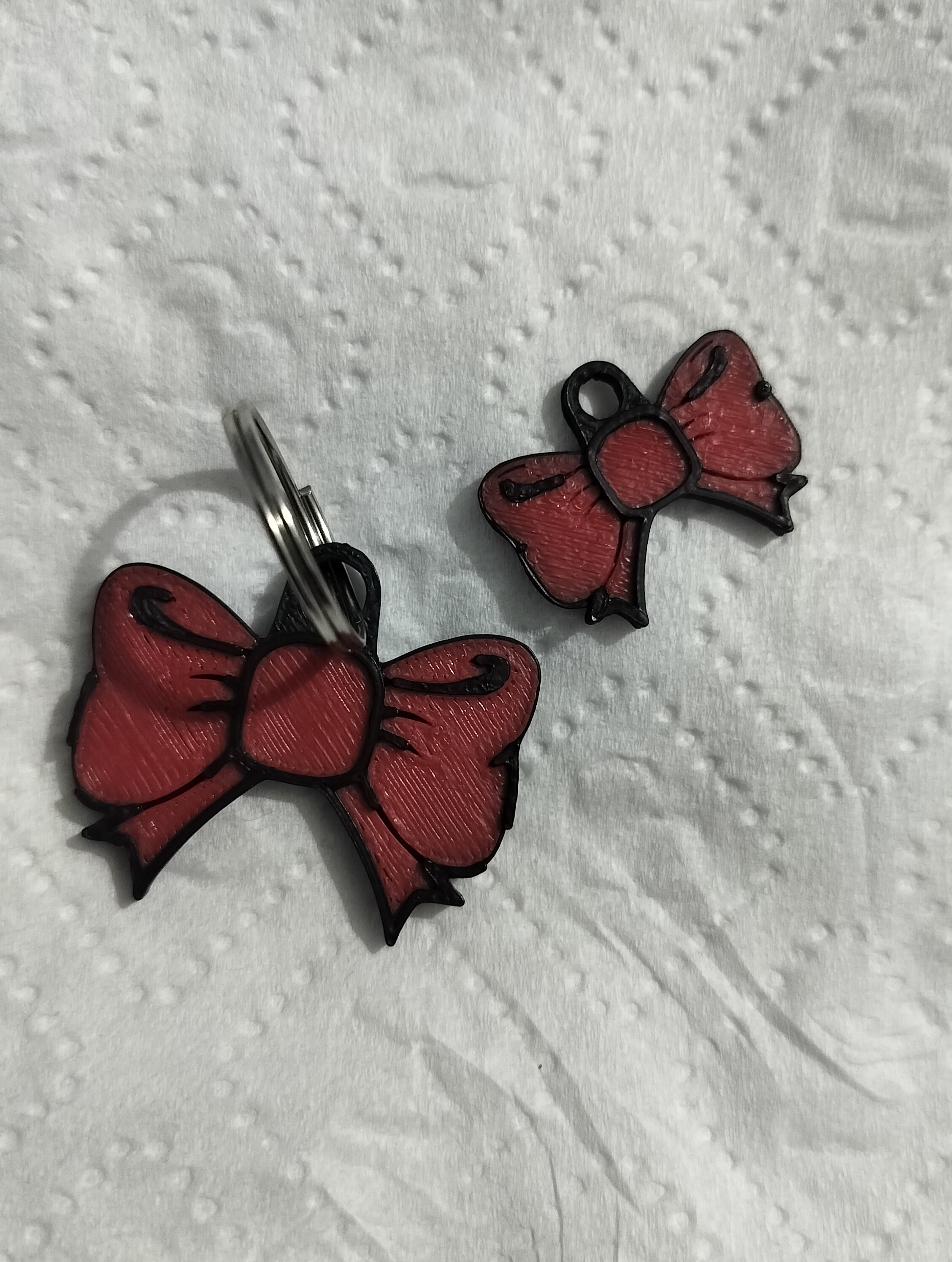 Key chain ( bow tie design )