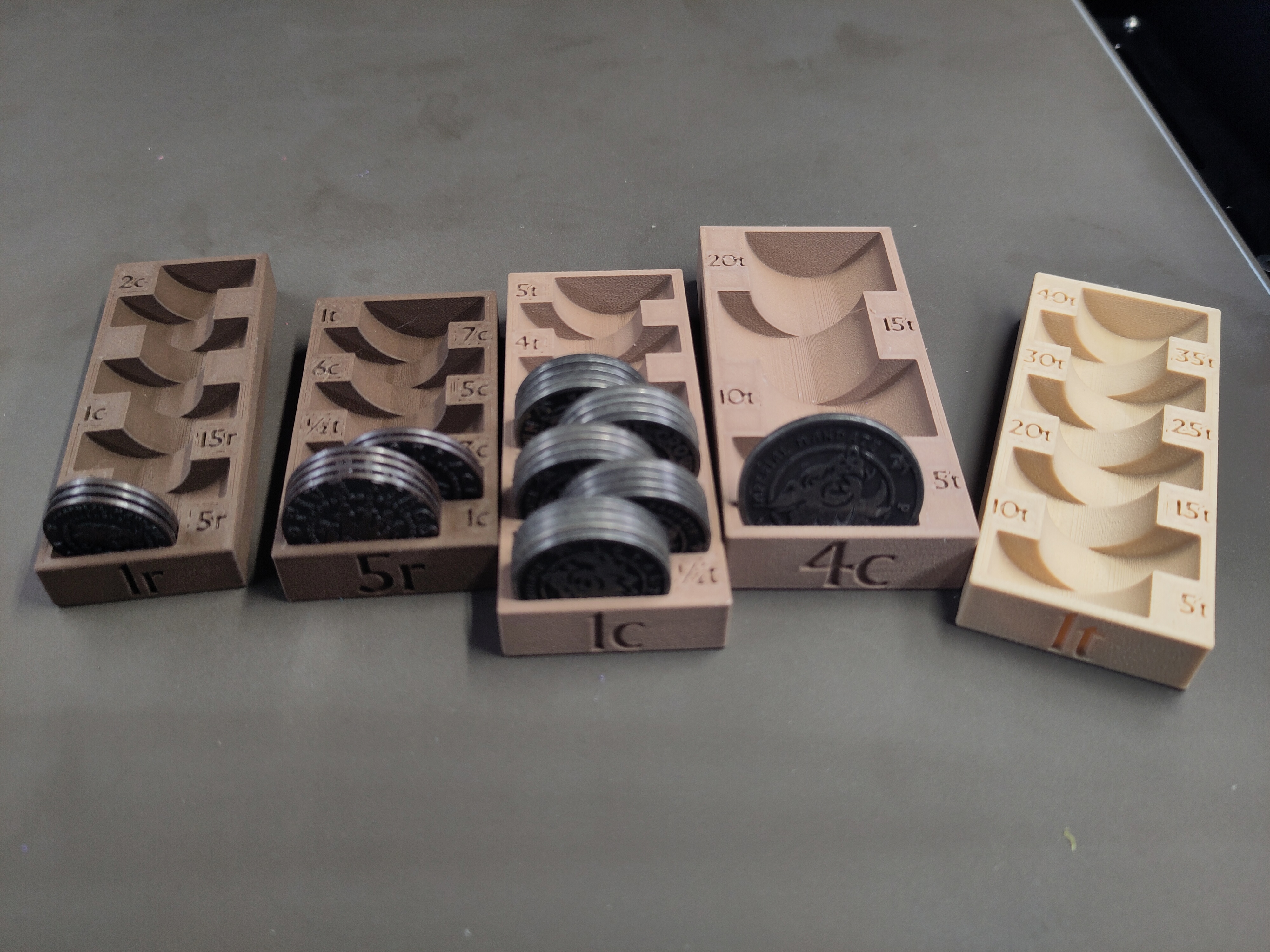 Empire LRP coin counting trays