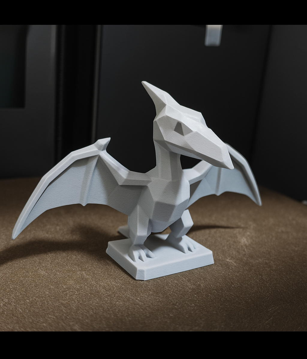 Miniatura 2 do modelo 3D Pterodactylus - Lowpoly