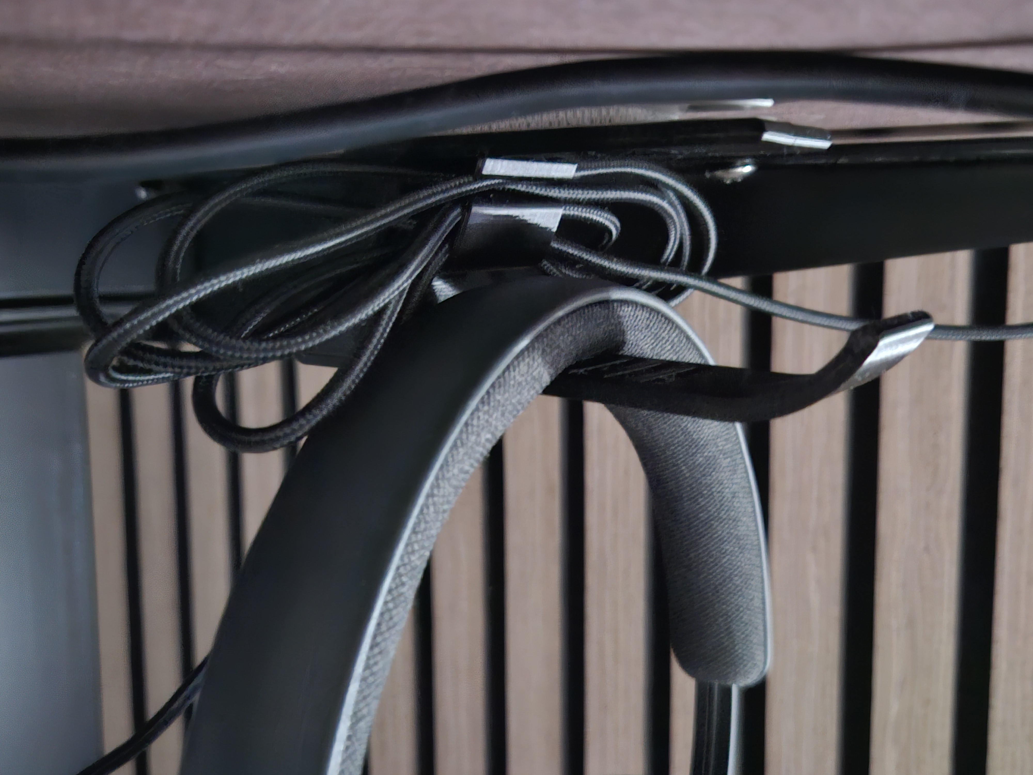 Underdesk Headphone & Cable Holder