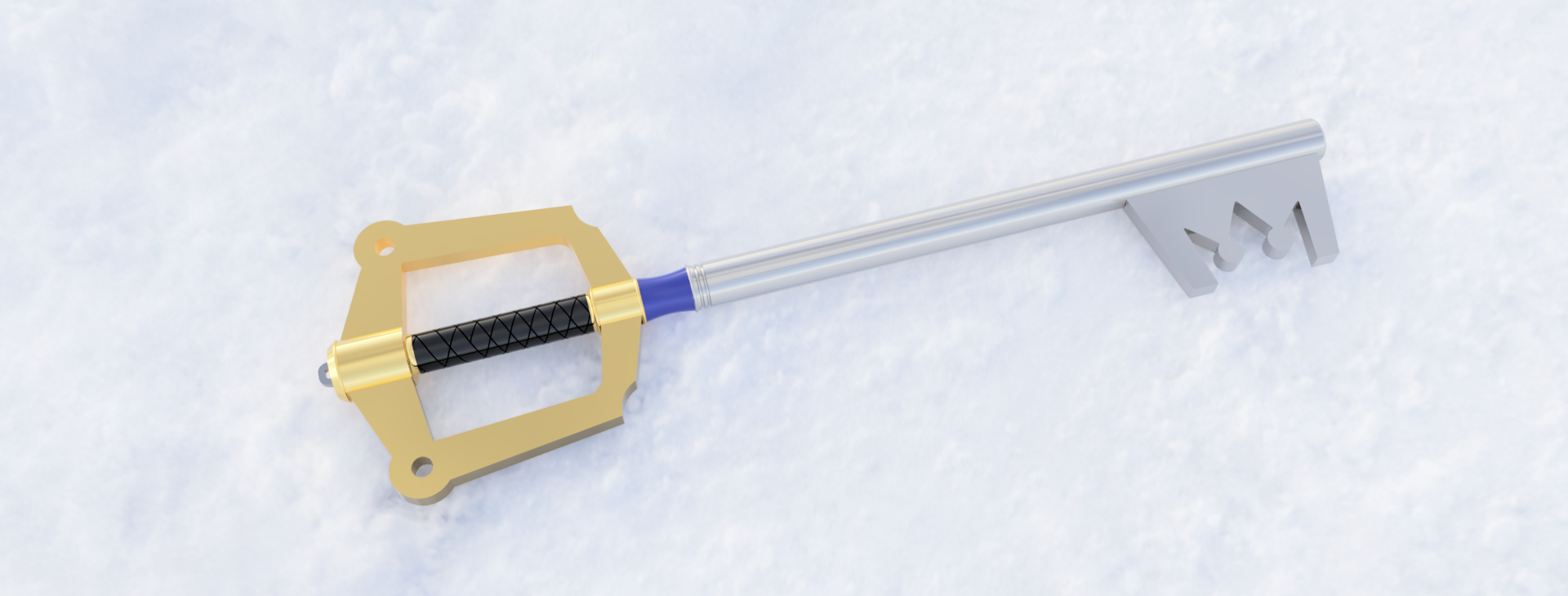 Miniatura 4 do modelo 3D Keyblade