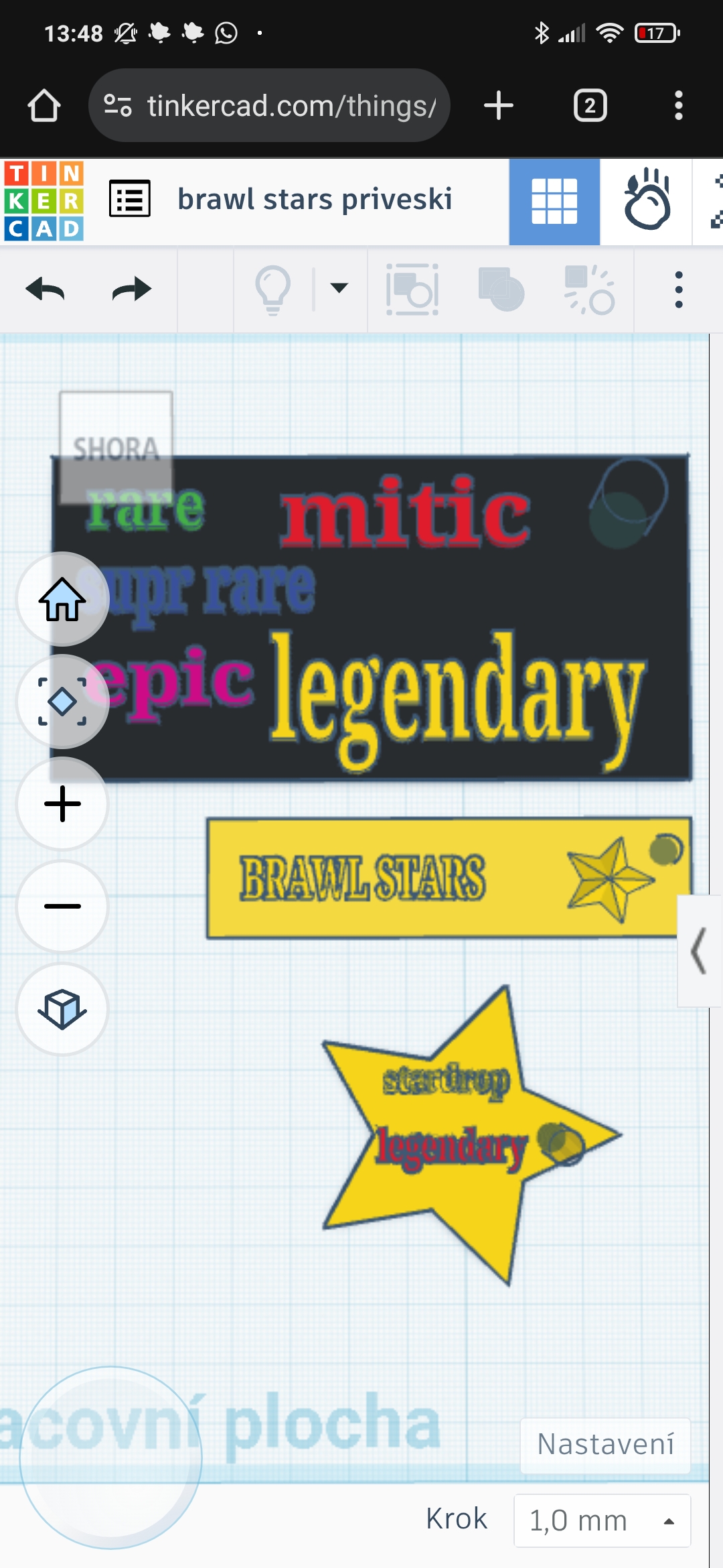 brawl stars přívěšky