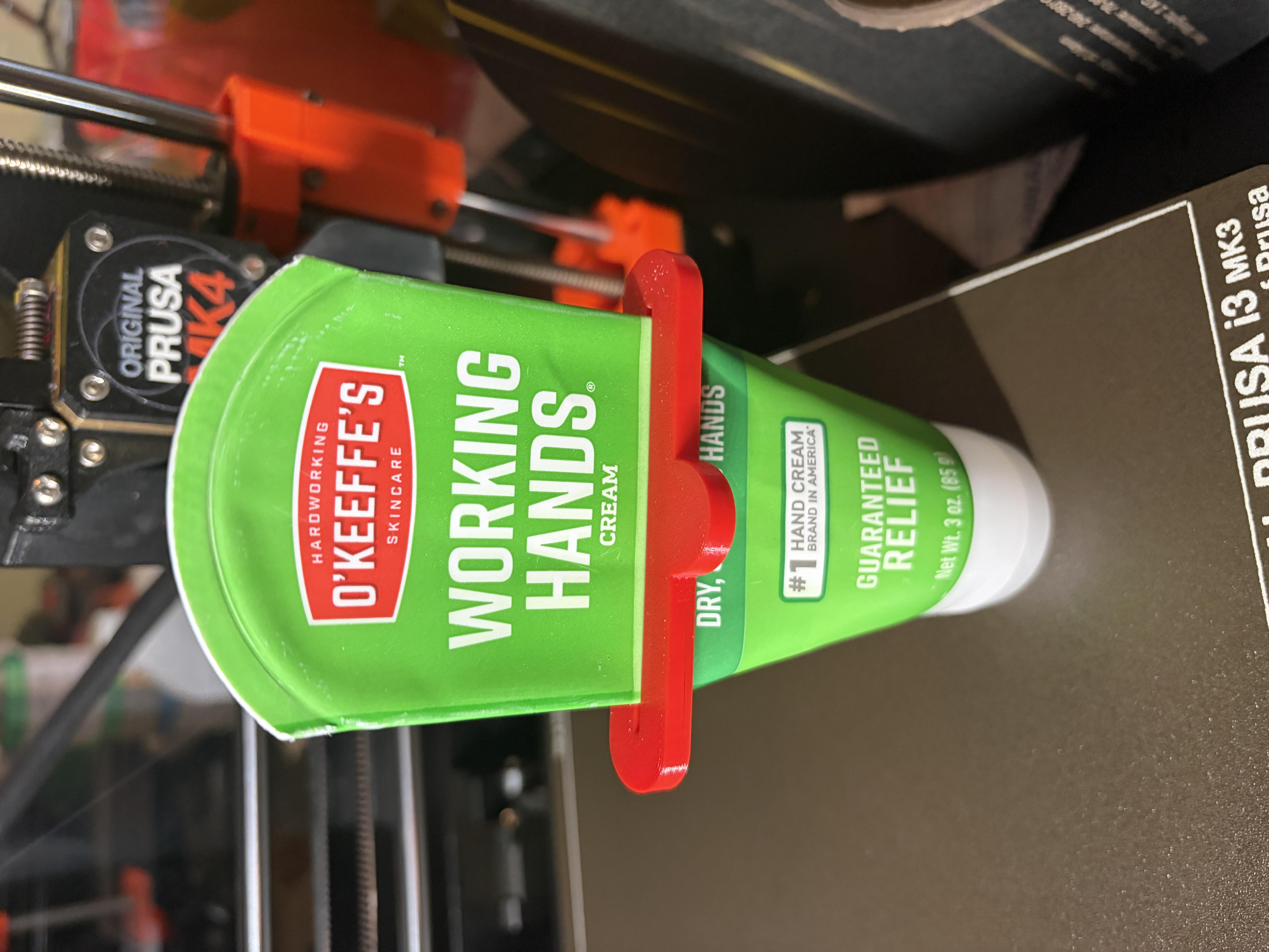 Hand Lotion or Toothpaste squeezer - center grip