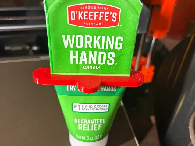 Hand Lotion or Toothpaste squeezer - center grip