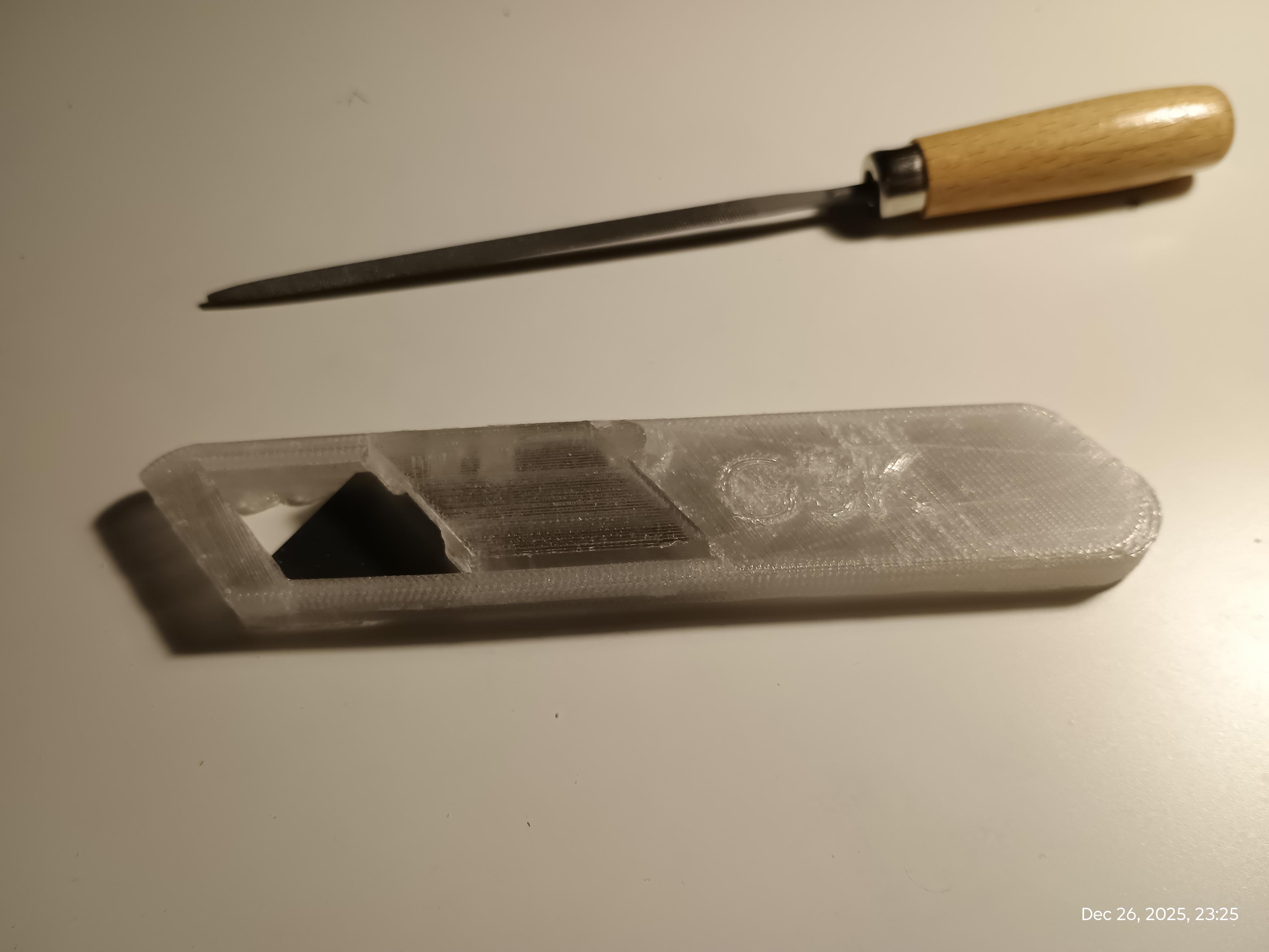 Utility Knife Ghetto 3000 - 2 pieces only (source .scad included)