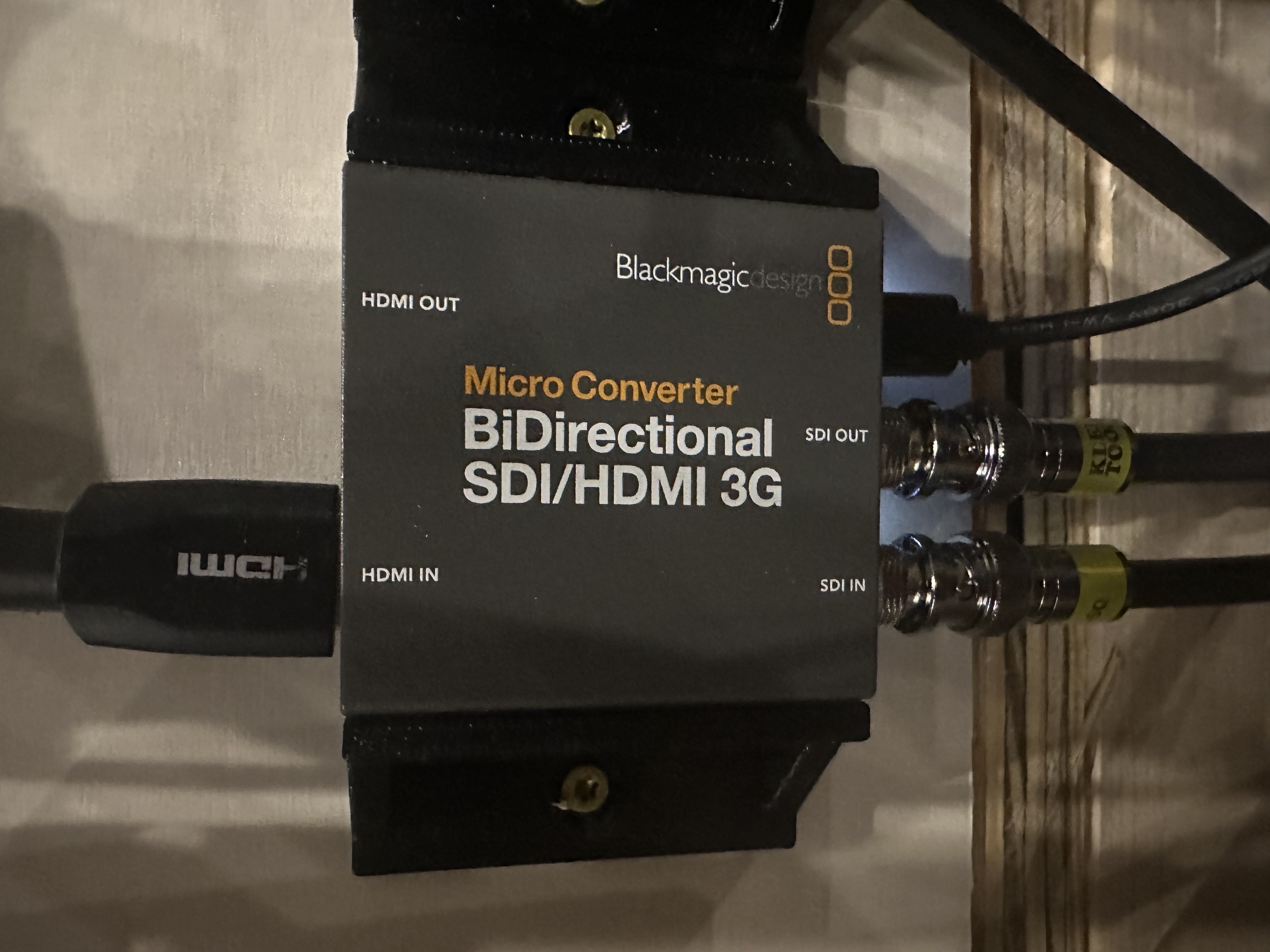 Blackmagicdesign Micro Converter BiDirectional SDI/HDMI 3G L Bracket