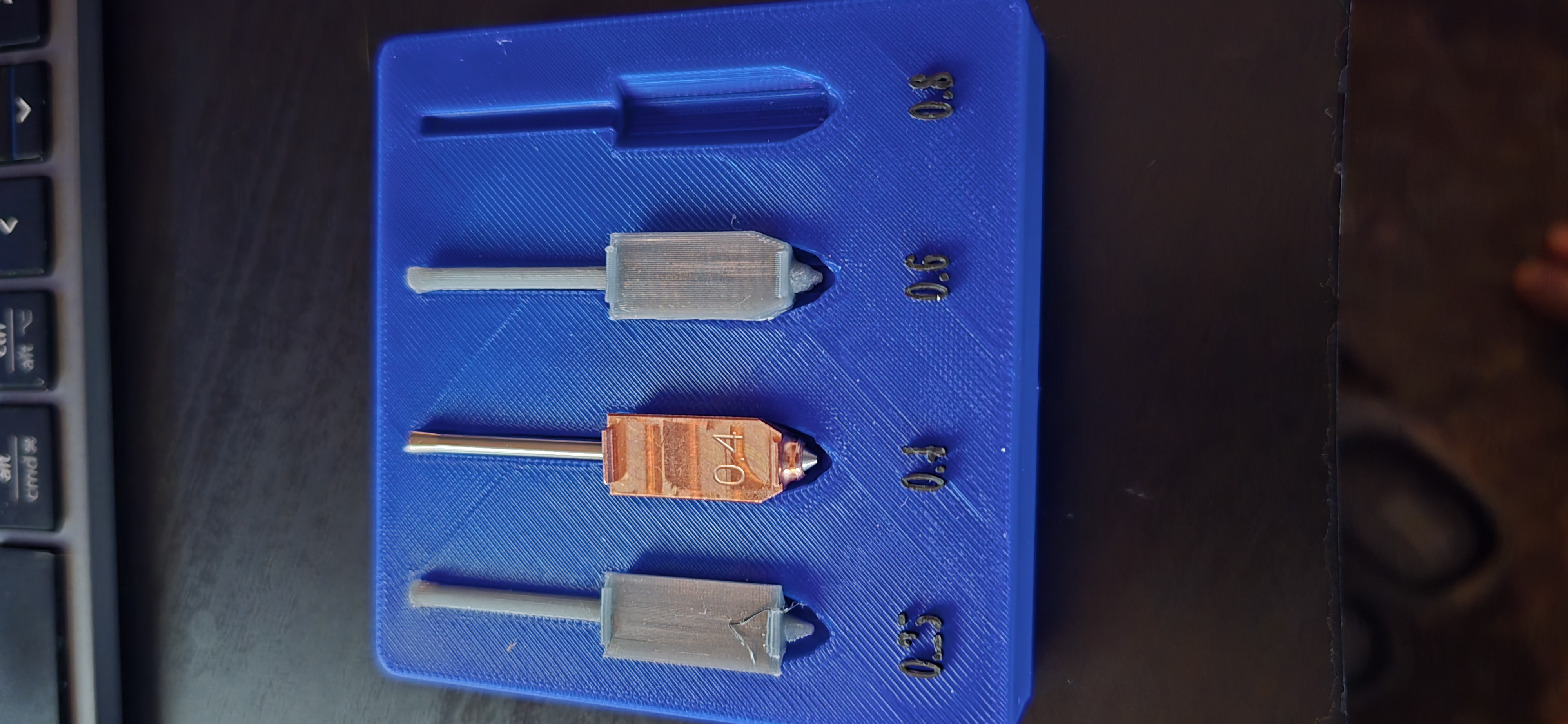 Updated - Flashforge AD5X Nozzle Holder - Gridfinity — thumbnail 2
