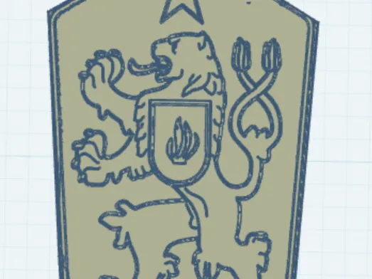 ČSSR nažehlovací znak