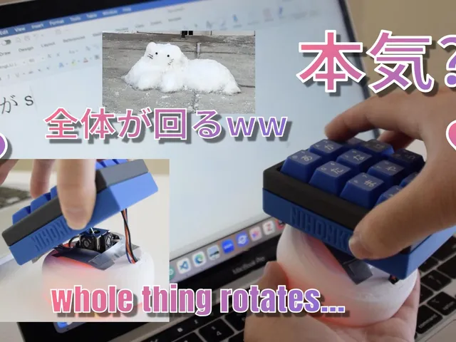 Nihonkey - Japanese Keyboard that Rotates!