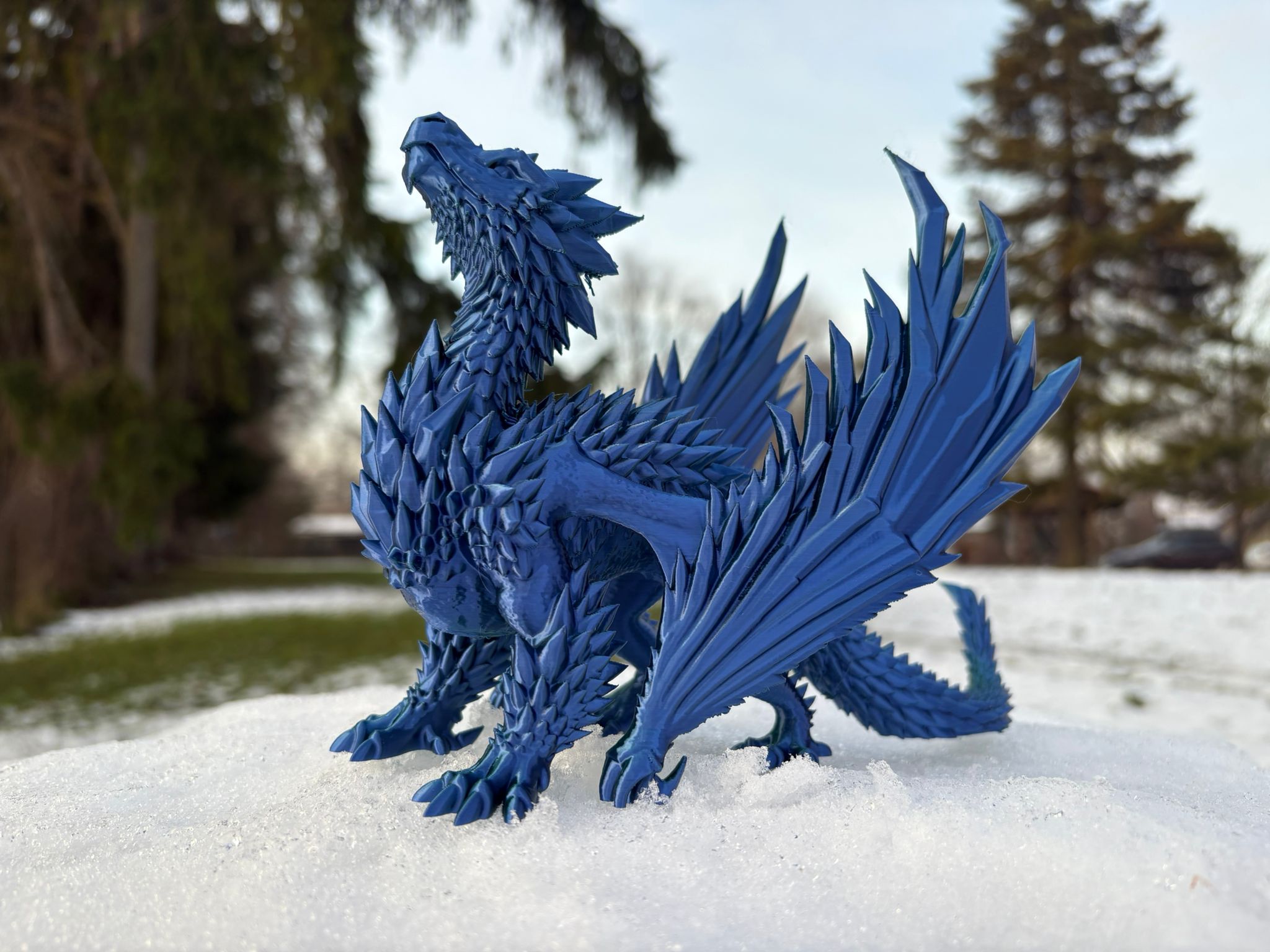 Miniatura 7 do modelo 3D Crystal dragon