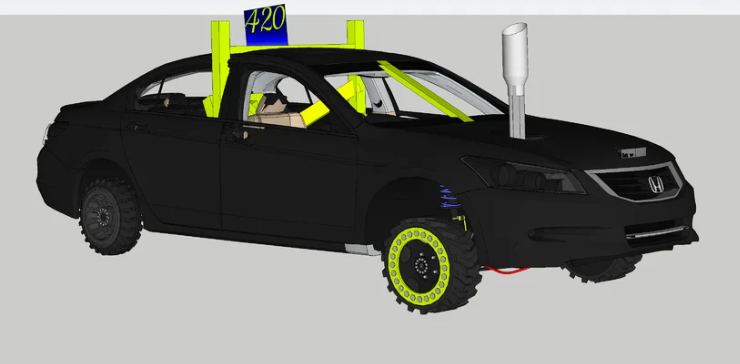 Honda Derby car