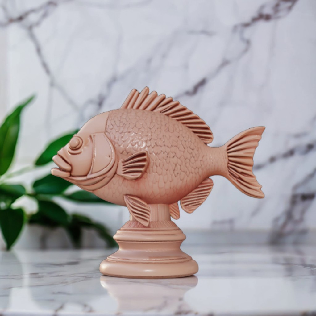 Carved Fish Trophy