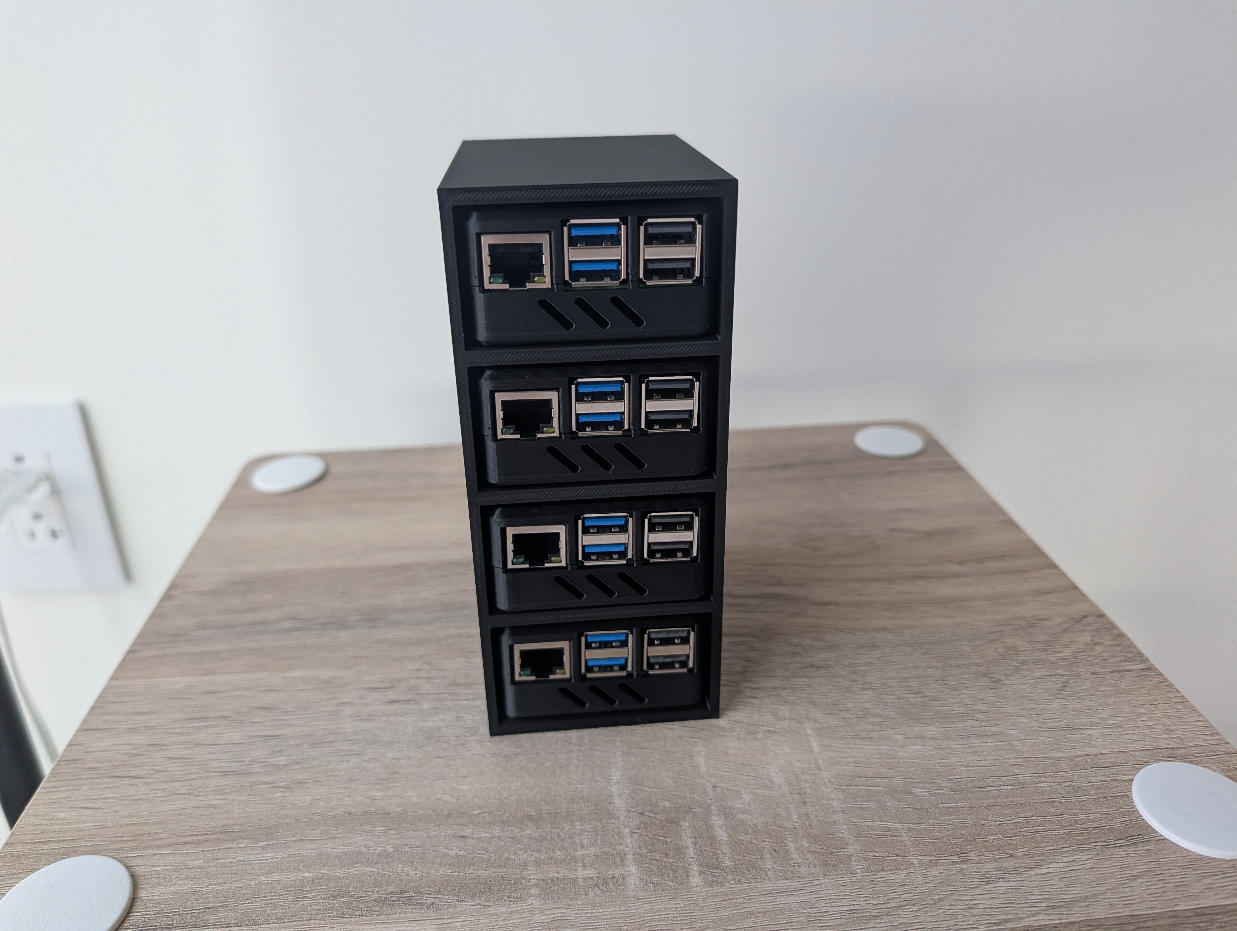 Raspberry Pi Storage Shelf For Pyrho's Pimoroni NVMe Case