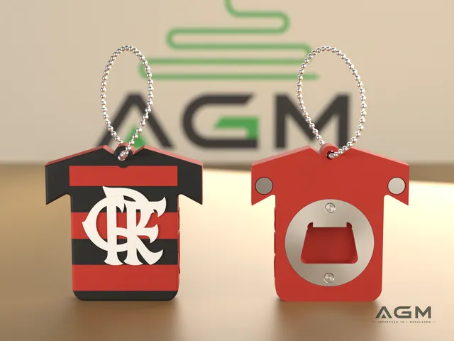 Abridor de Garrafa Flamengo - Camisa 2026