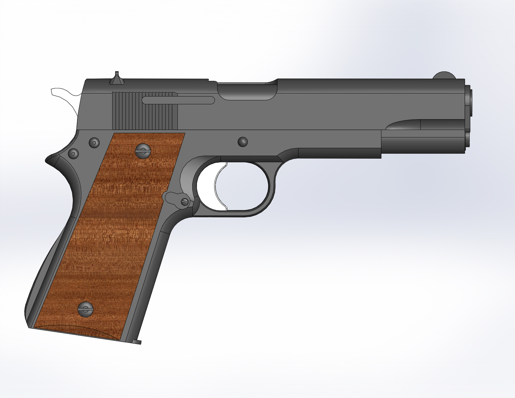 Star Model B and Model BM pistol model