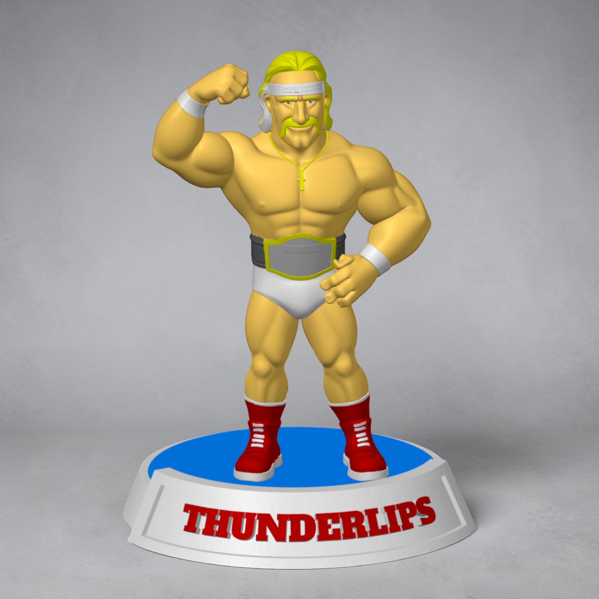 Thunderlips Hulk Hogan | Rocky Sculpture