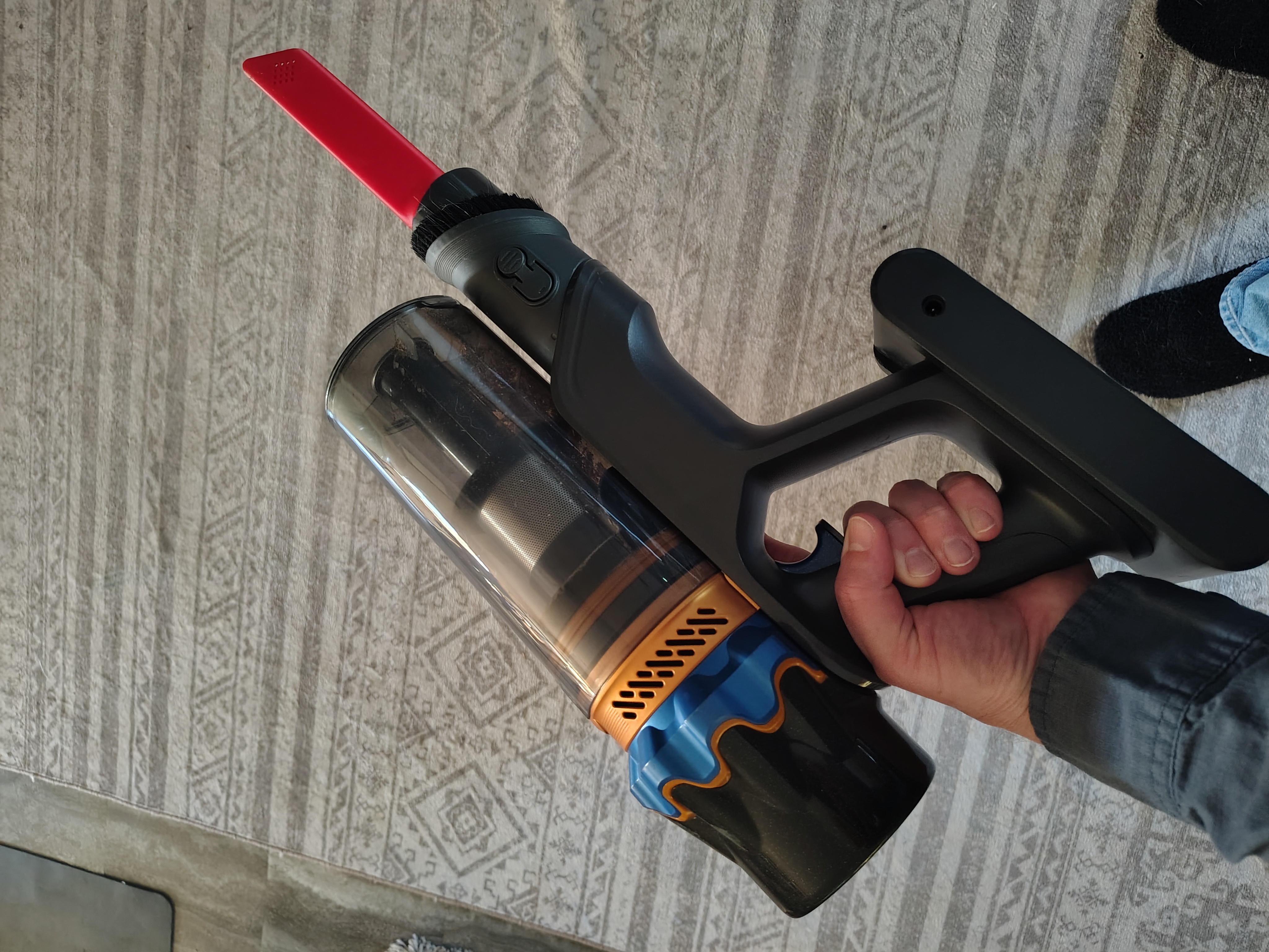 Crevice nozzle for QikCln 45Kpa cordless stick vacuum