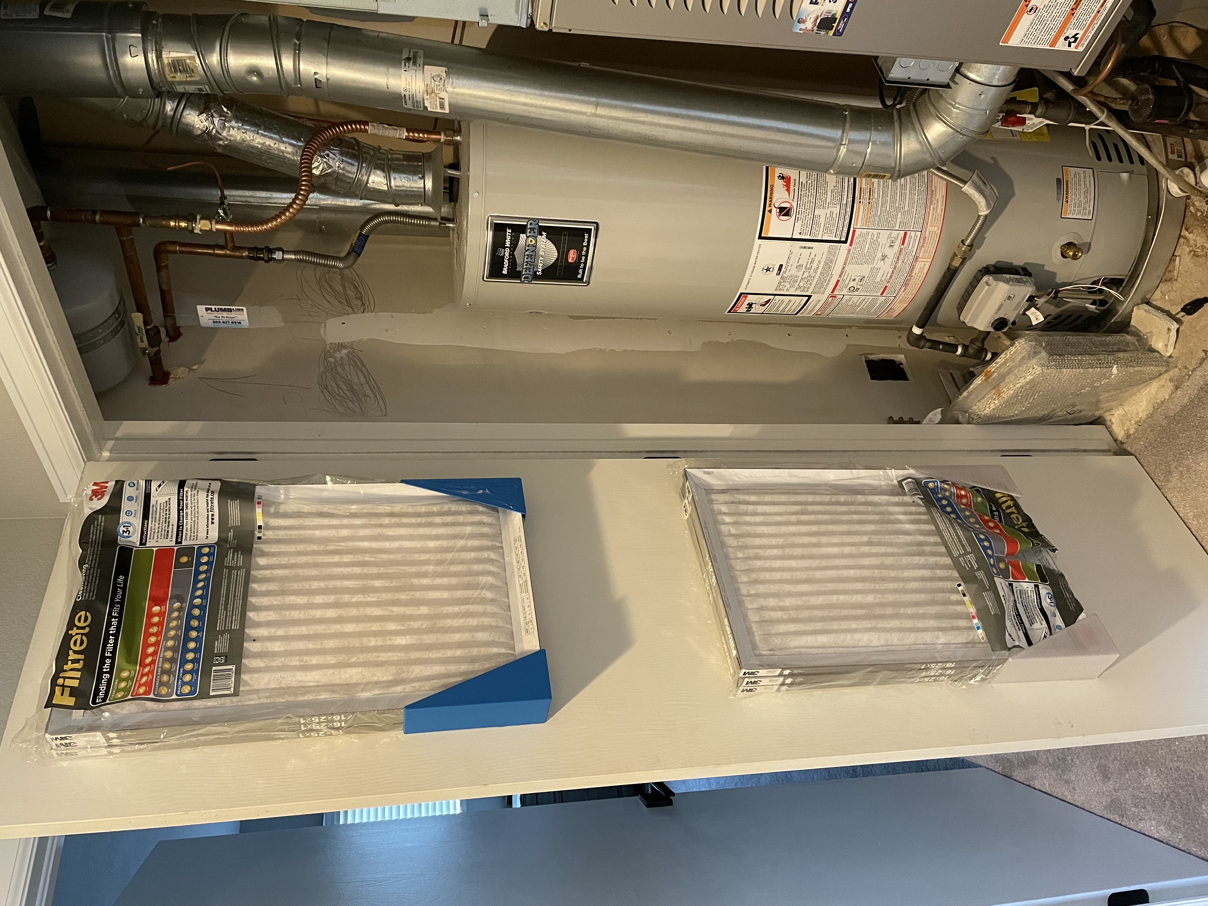Parametric Furnace / AC Filter Wall or Door Holders