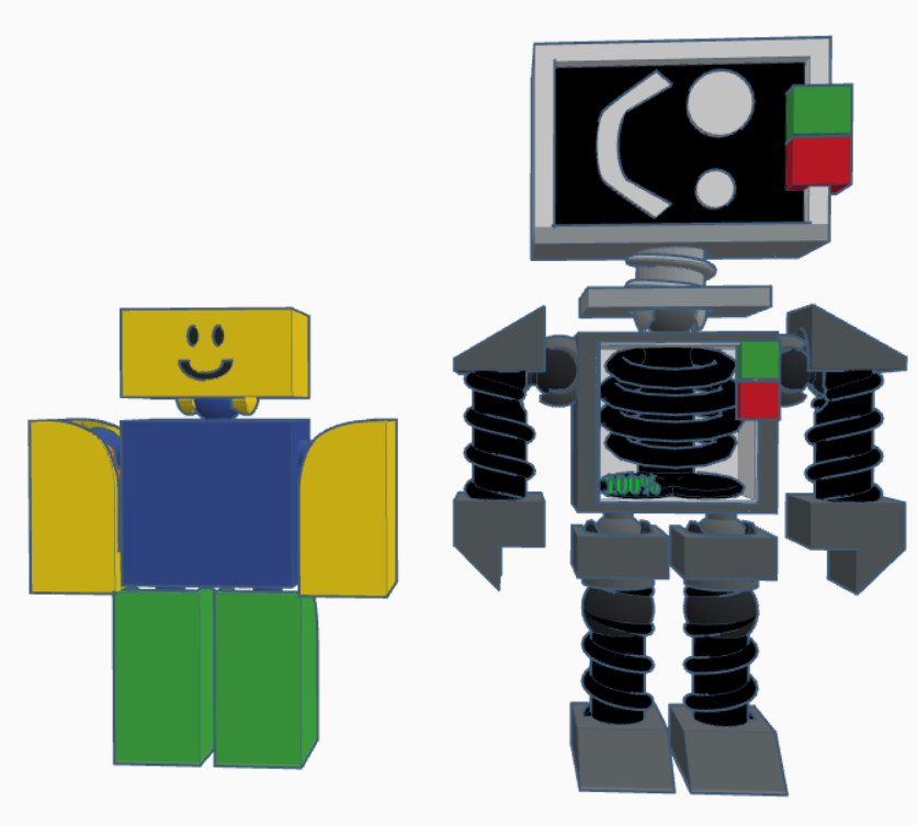 Articulated Badware from Die of Death Roblox Figure (KDC Ver)