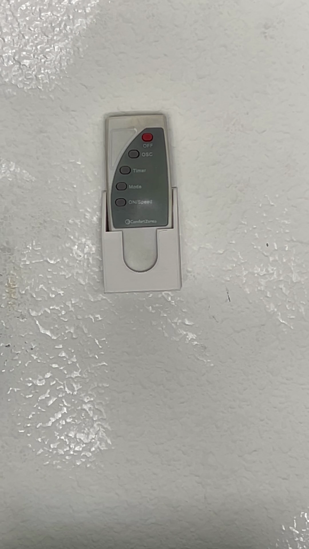ComfortZone Fan Remote Holder