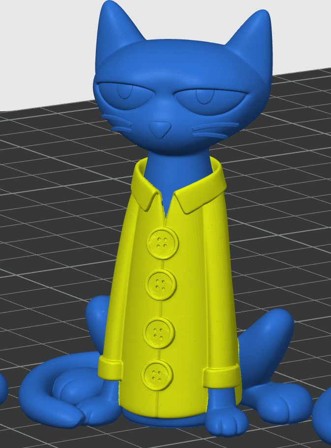 Pete the Cat - 4 Groovy Buttons