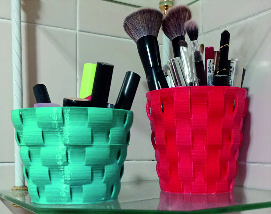 JAVIBA Wavy Braided Cup - Multiuse Organizer