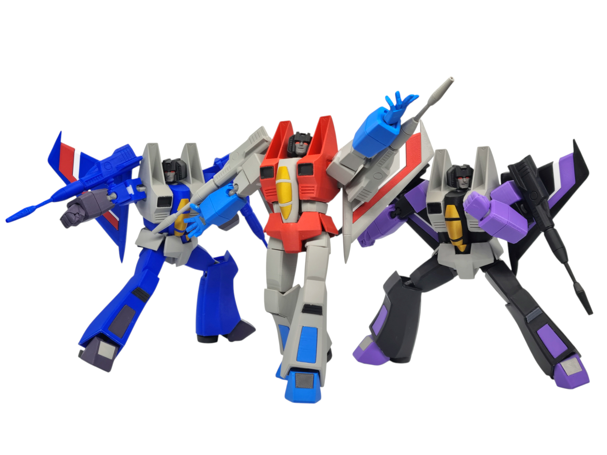 Transformers Devastation Starscream Articulated Figure V2! — miniatura 3