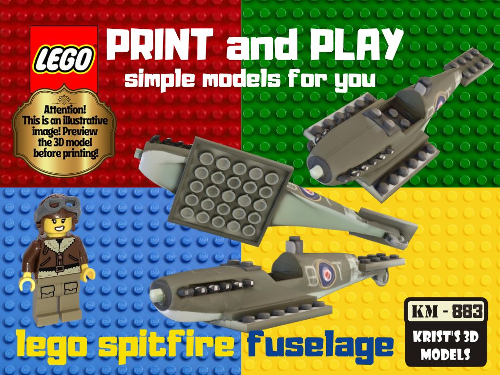 lego spitfire fuselage