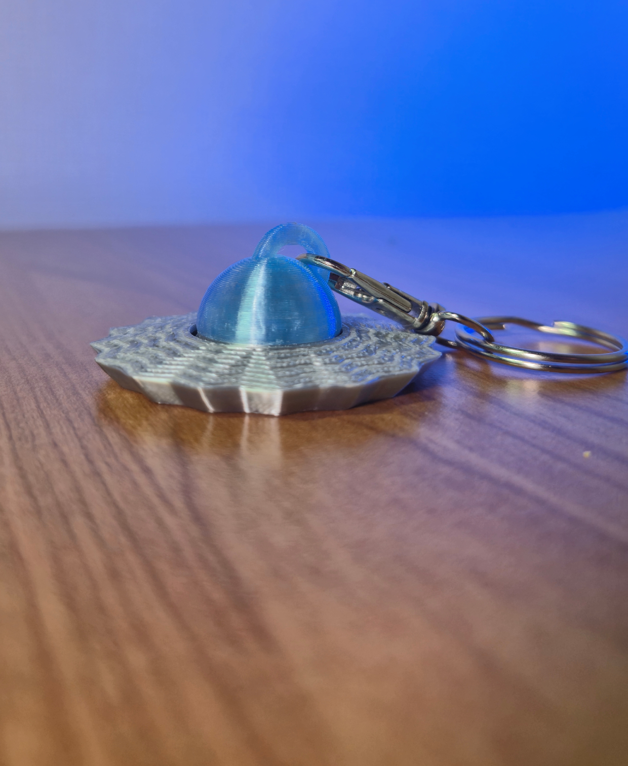UFO Keychain Fidget Spinner