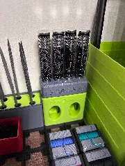 Expansion for Gridfinity 2x1 hex driver stand