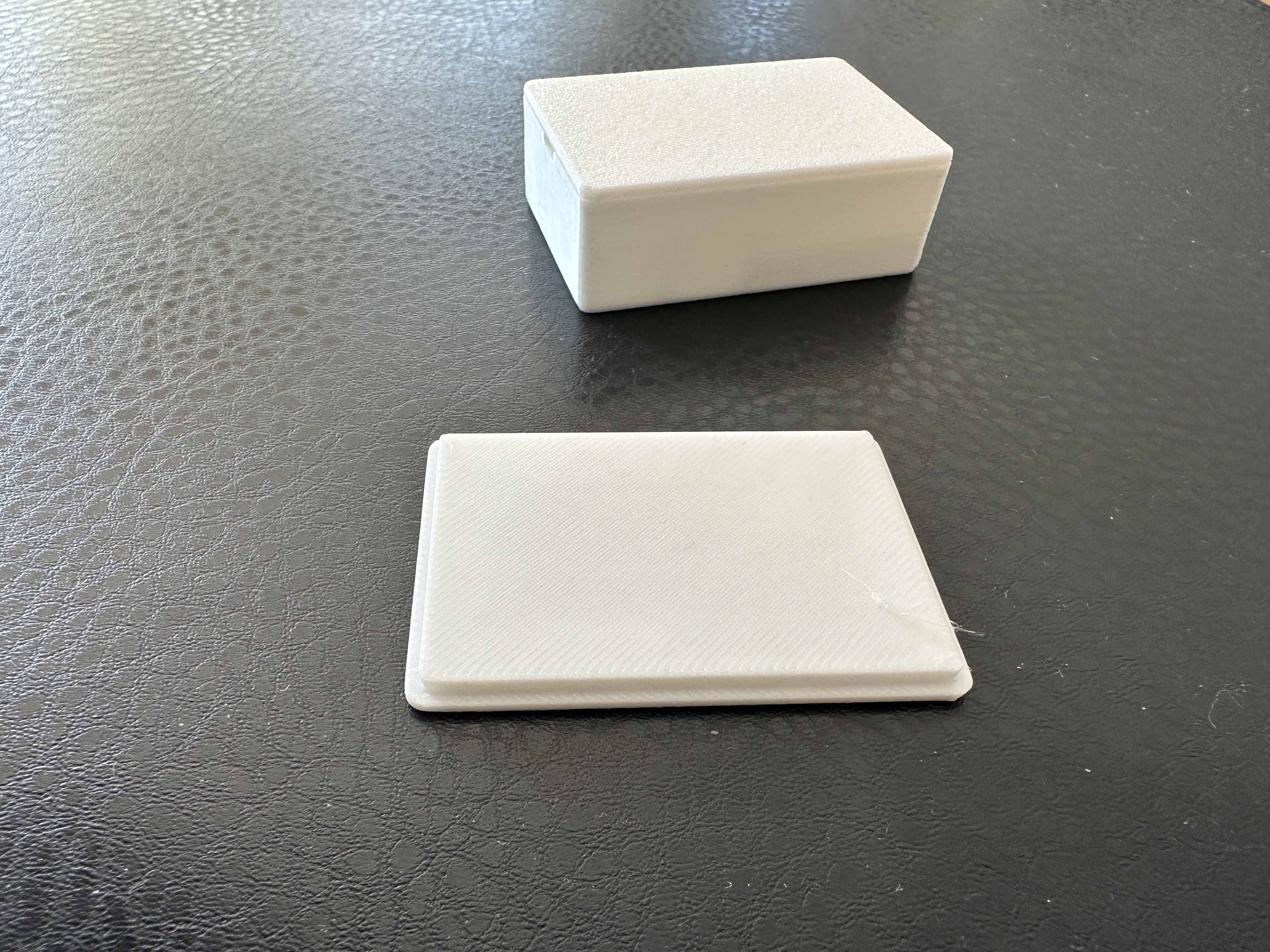 D1 Mini Case for WLED Projects USB Plug Fitting Improved - clean Lid