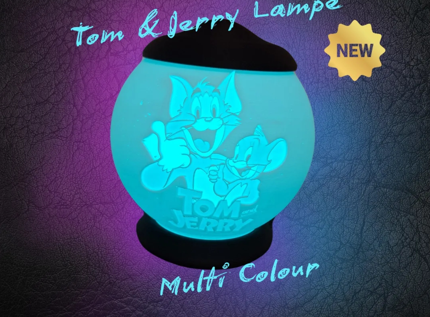 Tom & Jerry Lampe |Lithophanie|Lampenkit01