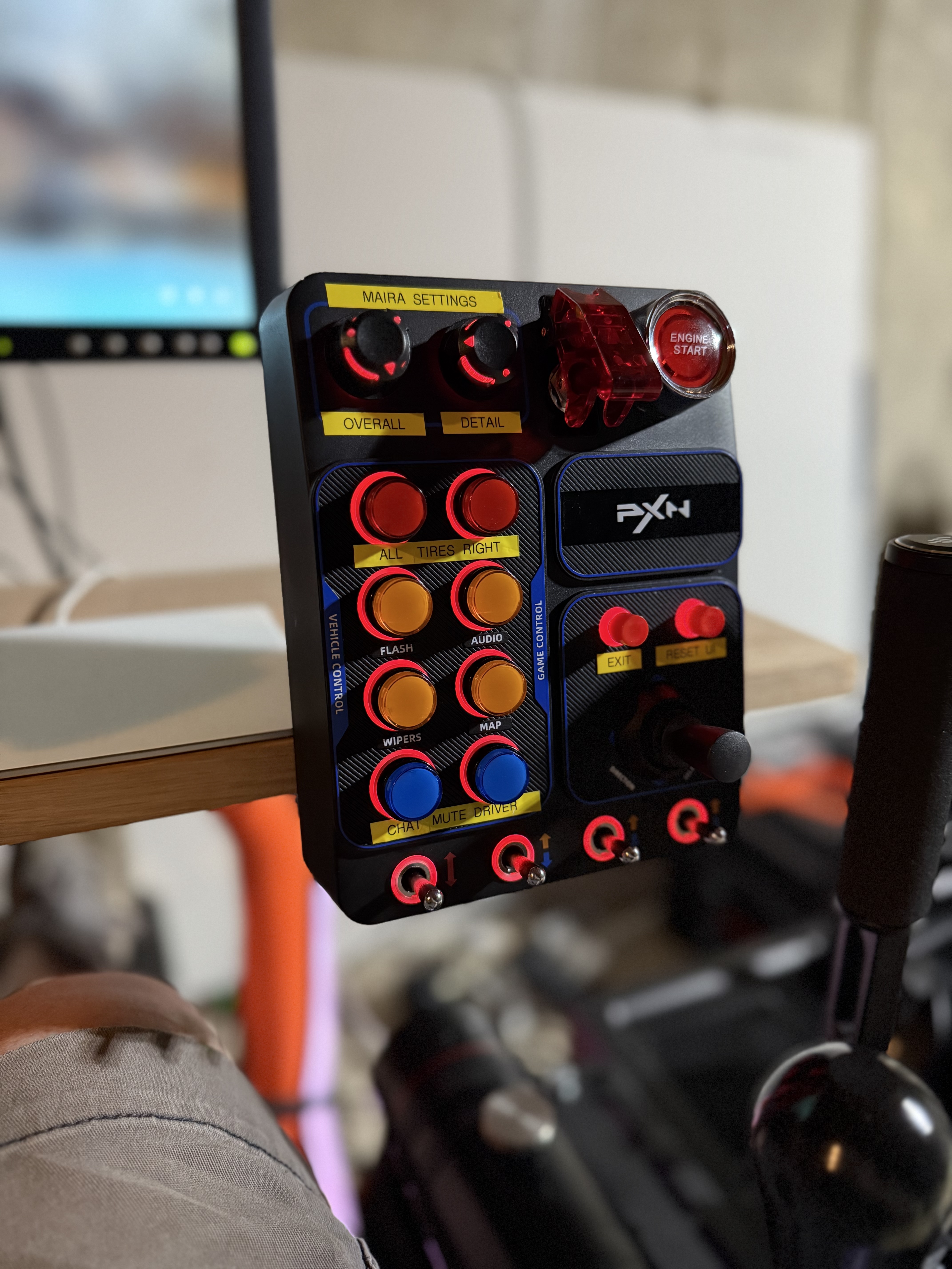 PXN-CB1 button box mount