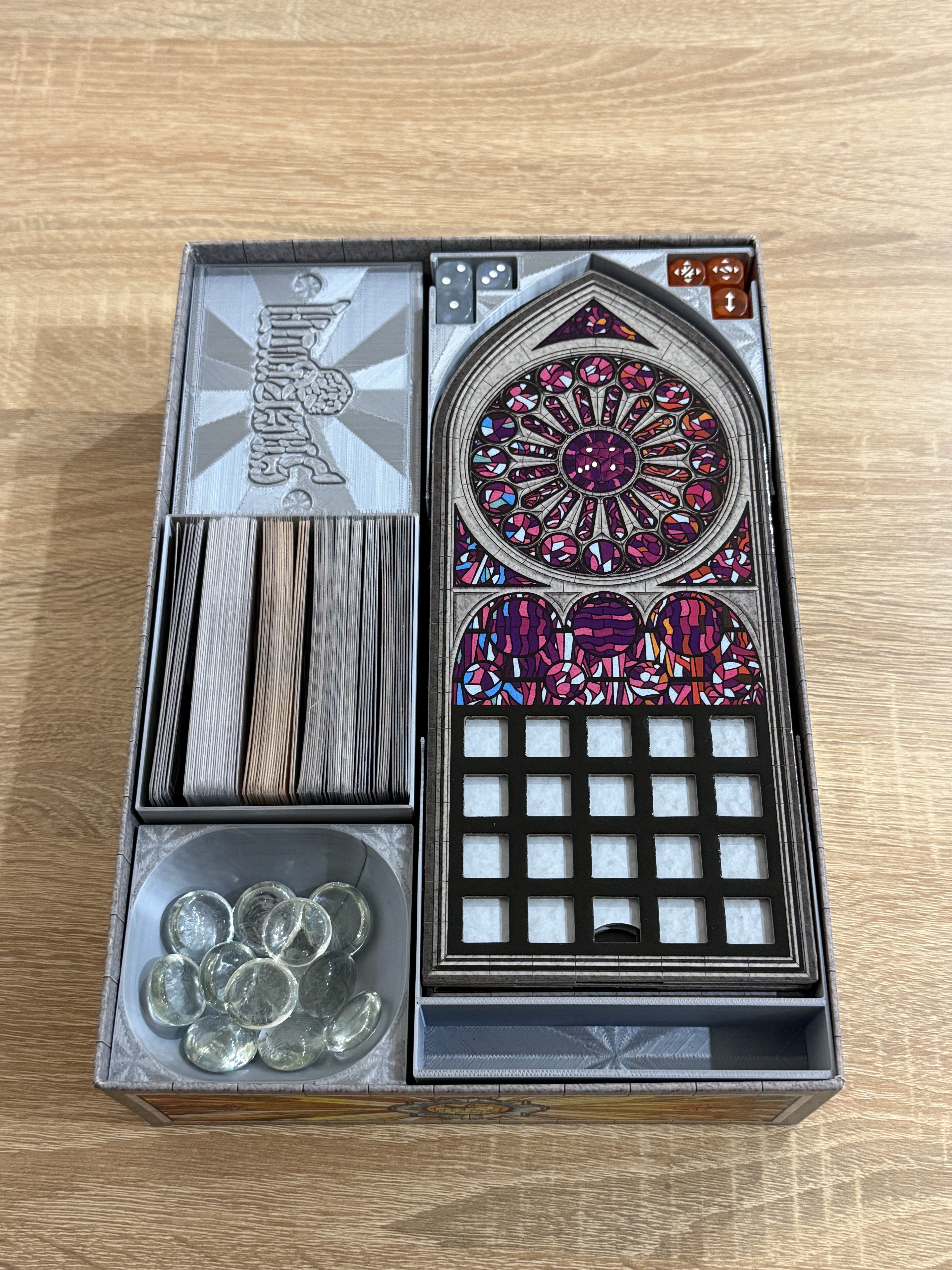 Sagrada(Саграда) board game inserts