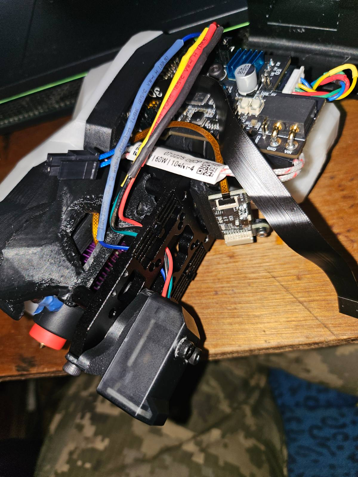 Extended EDDY mount cncplate SIBOOR. Voron Stealthburner