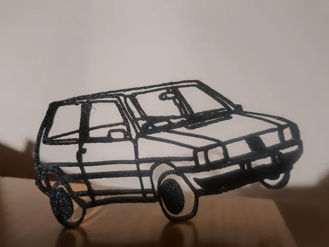 3D Wall Art – Fiat Uno: The Timeless Icon