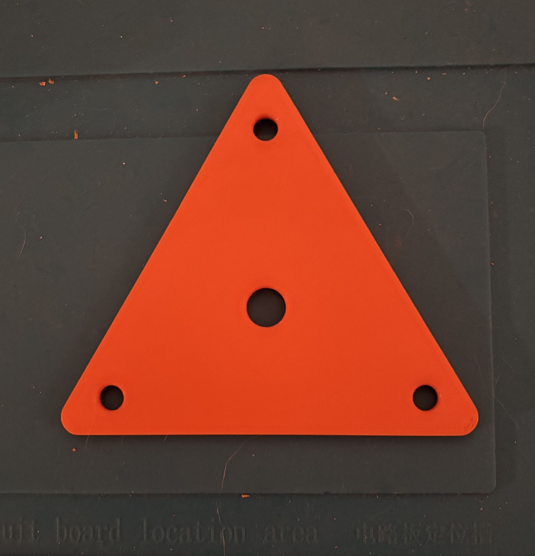 Guying plate