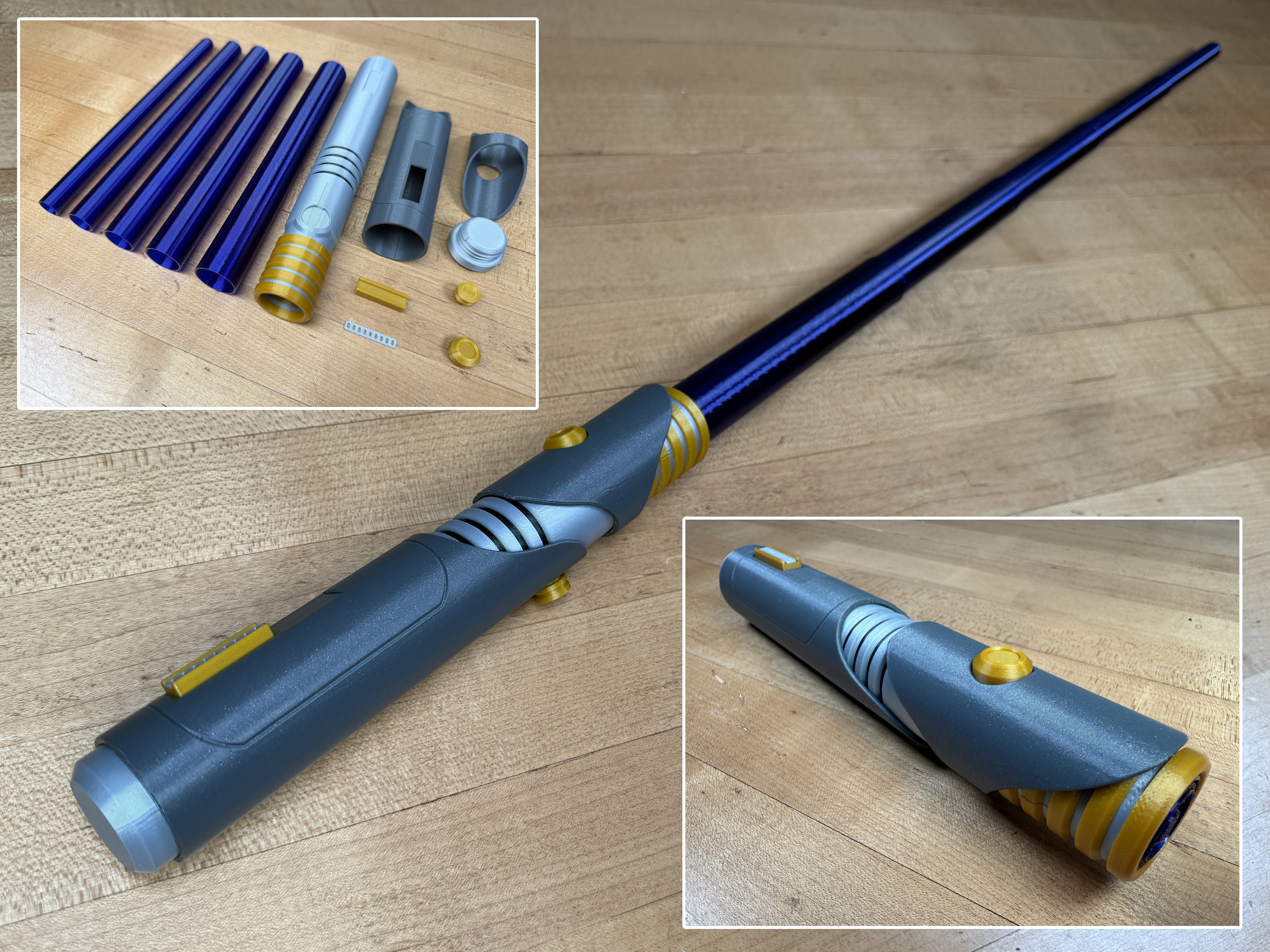 Depa Billaba's Collapsing Lightsaber