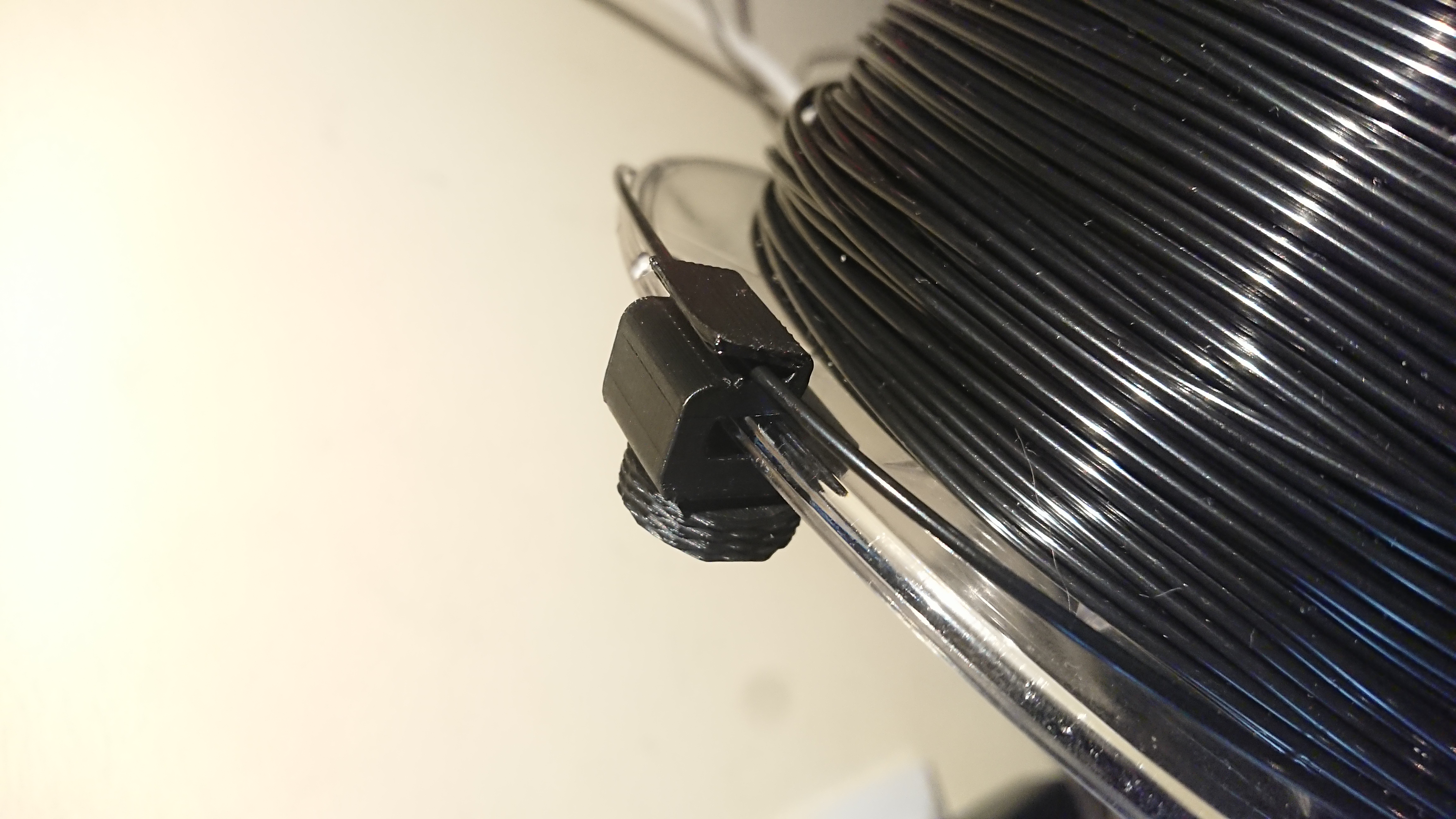 Universal Screwed-in Filament Spool Clip - extra wide edition