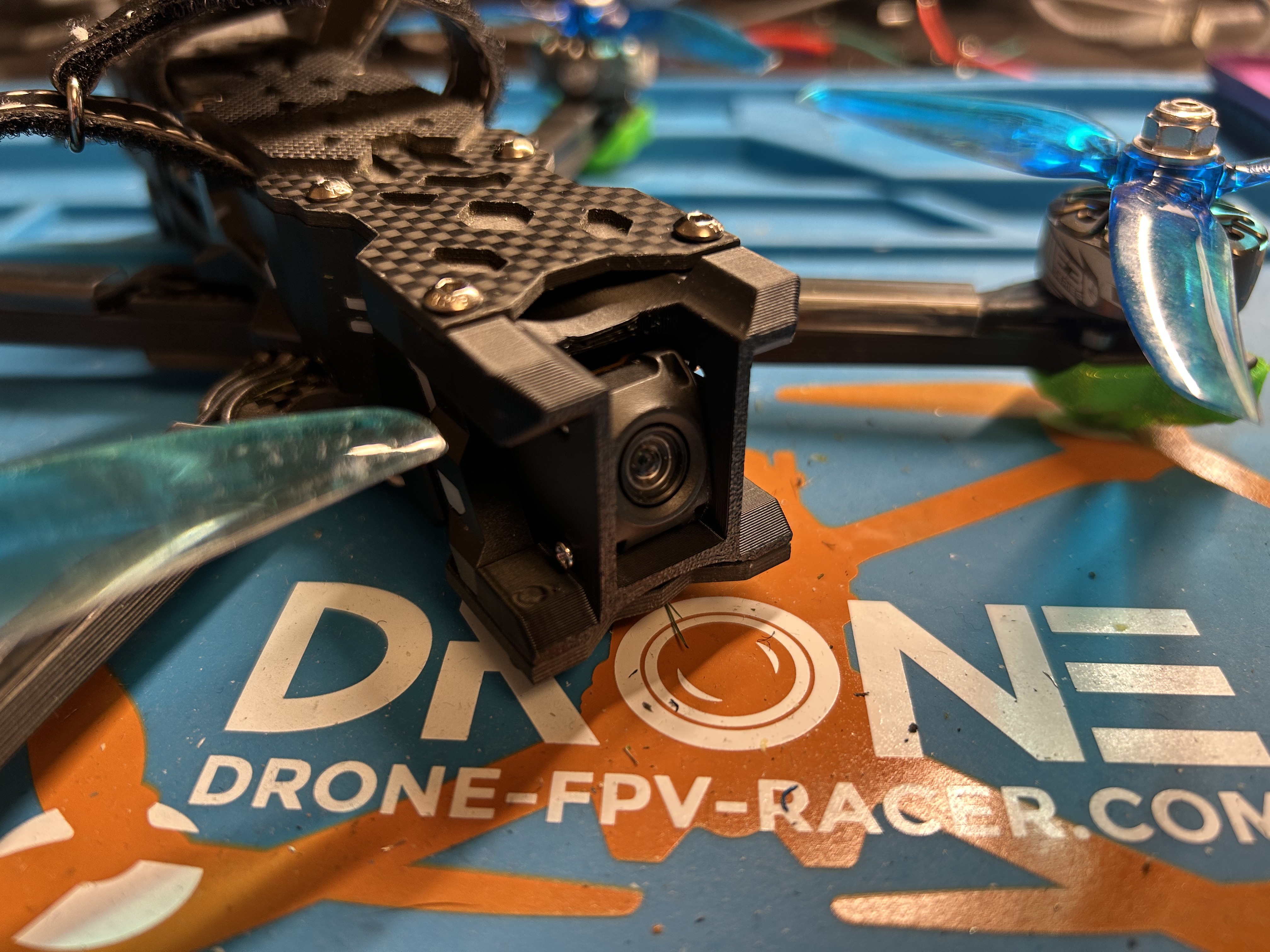 DJI O4 Air Unit Camera Mount for iFlight Nazgul Evoque V2 3D model