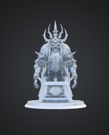 Arcane Warlock Altar – Dark Fantasy Sorcerer